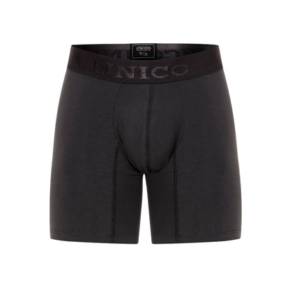 Boxer Unico Clasico Zebrano A23 Medio Algodon Gris