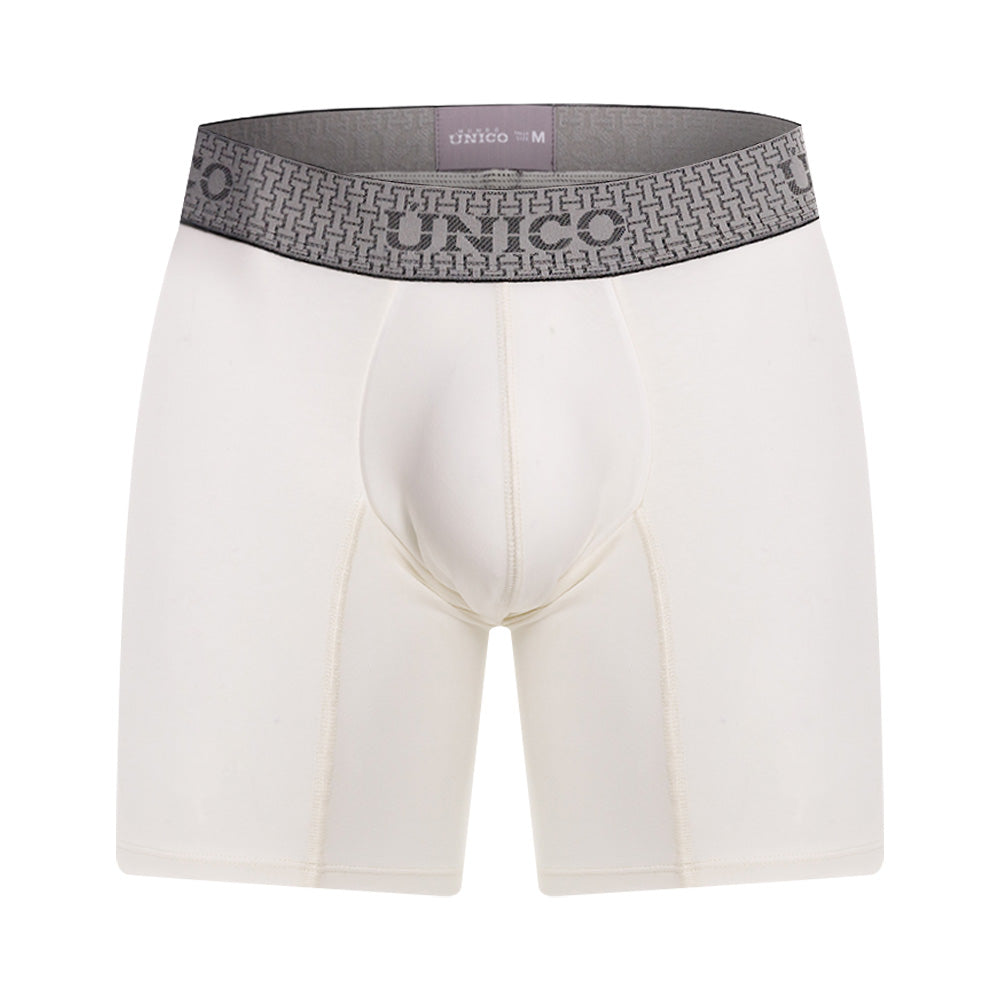 Boxer Unico Marfil Medio Algodon