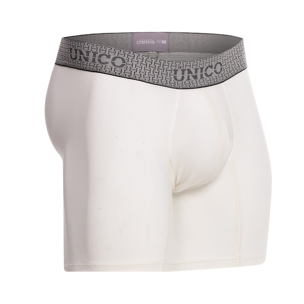 Boxer Unico Marfil Medio Algodon