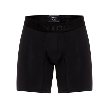 Boxer Unico Clasico Roble A23 Medio Algodon Negro
