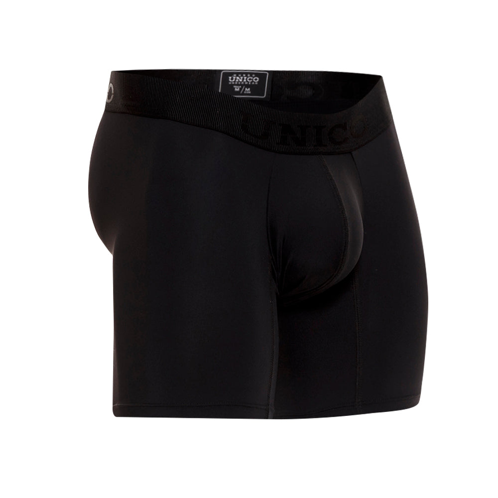 Boxer Unico Clasico Roble M23 Medio Microfibra Negro