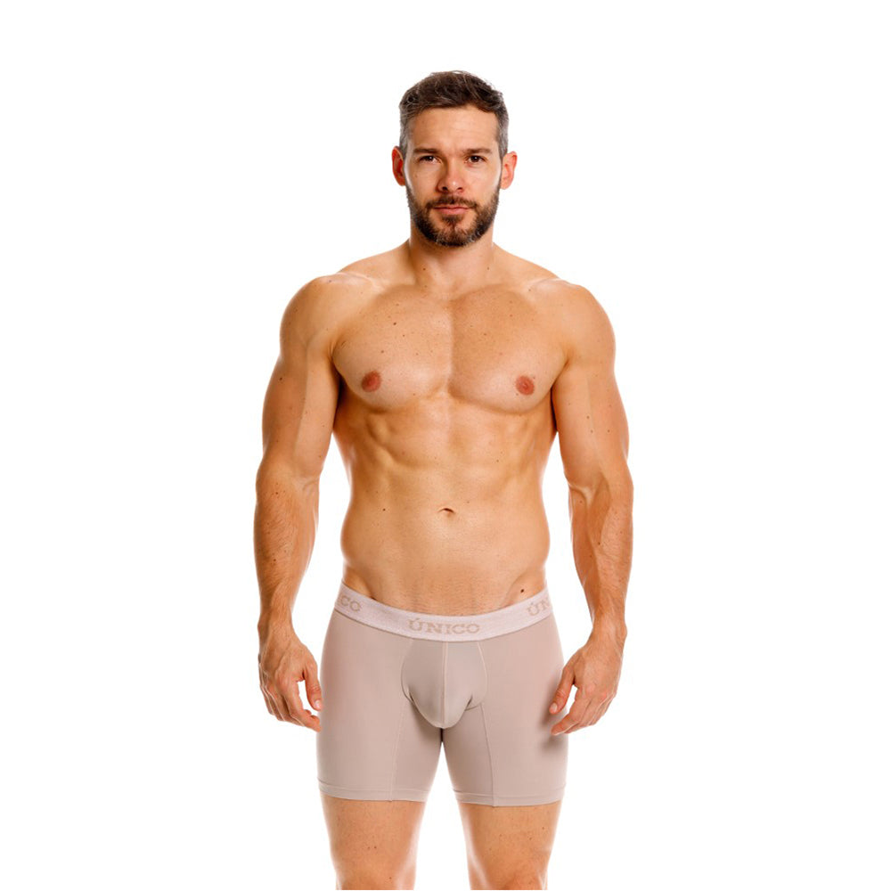 Boxer Unico Taupe Medio Microfibra