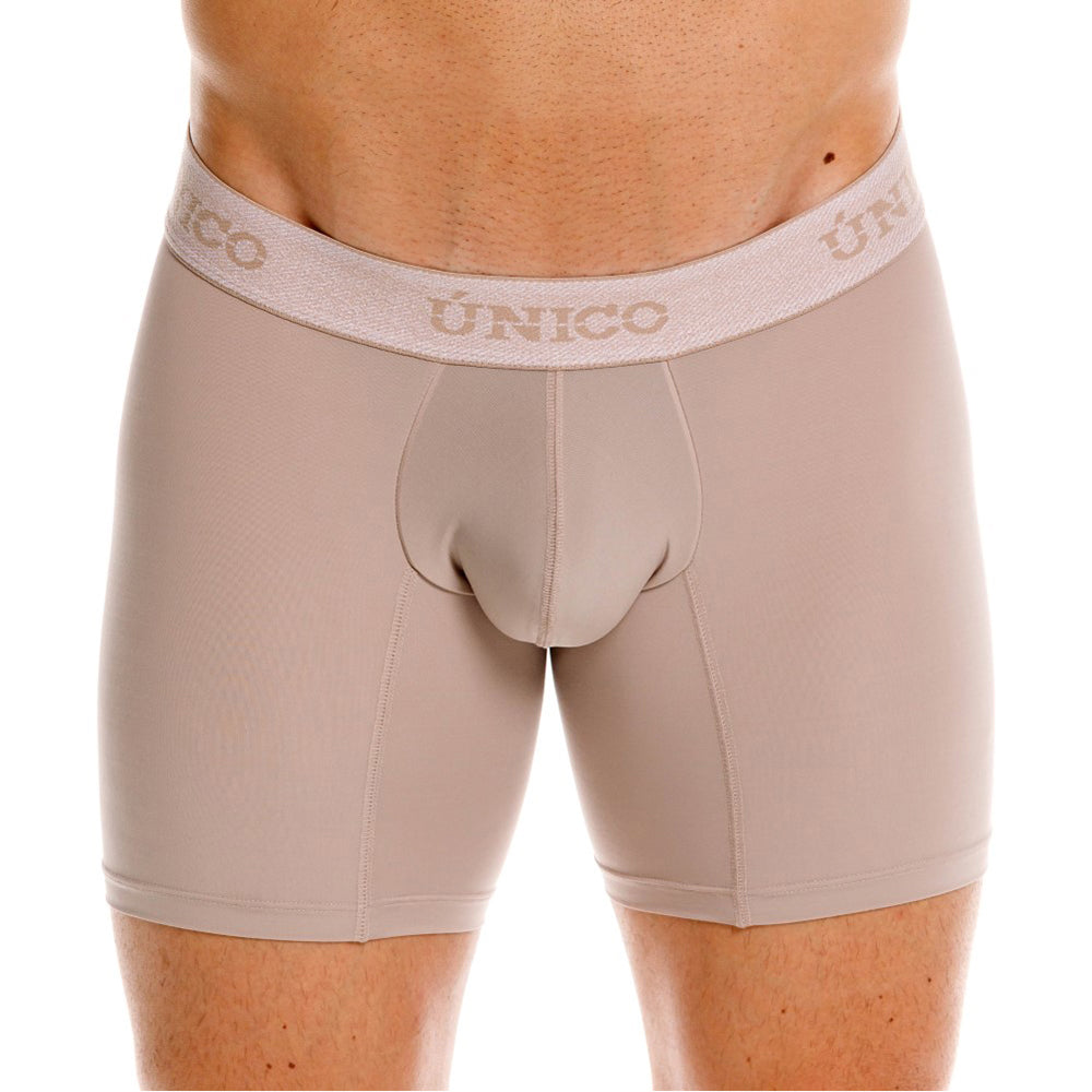 Boxer Unico Taupe Medio Microfibra