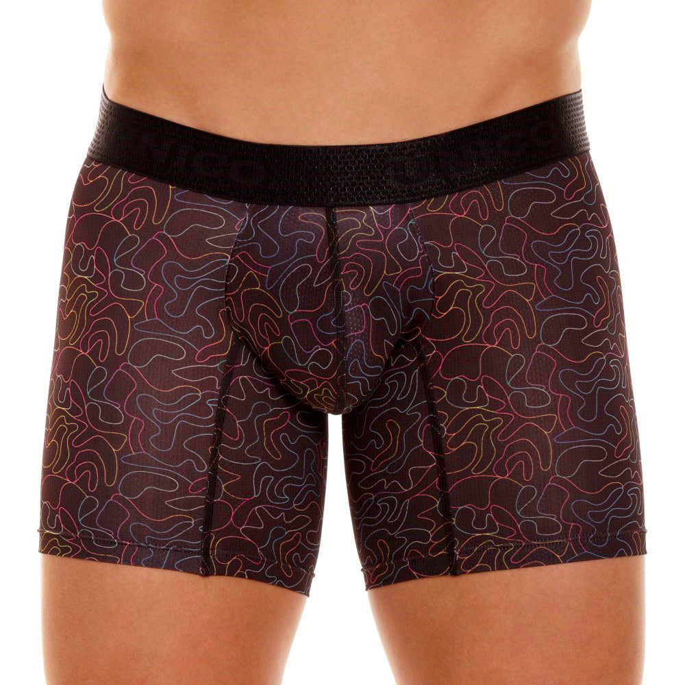 Boxer Unico Drapeado Medio Microfibra
