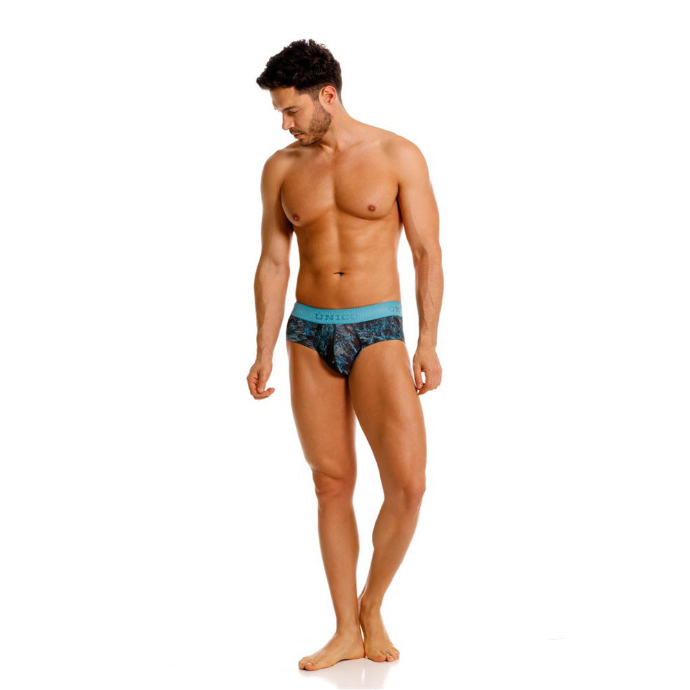 Brief Unico Olas Microfibra Microperforado