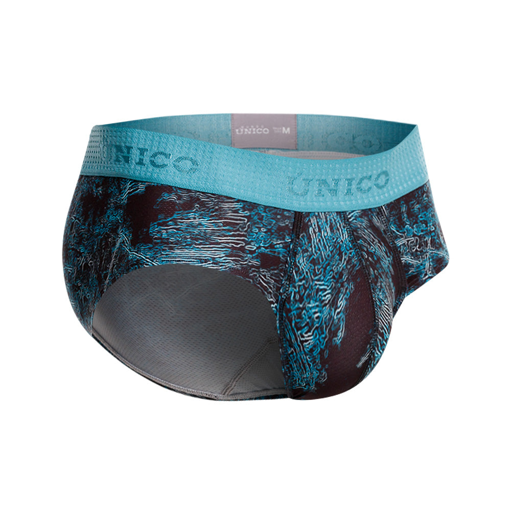 Brief Unico Olas Microfibra Microperforado