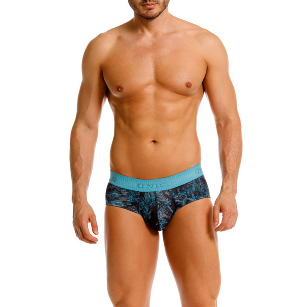 Brief Unico Olas Microfibra Microperforado