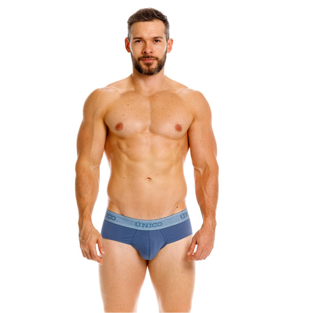 Brief Unico Teal Algodon