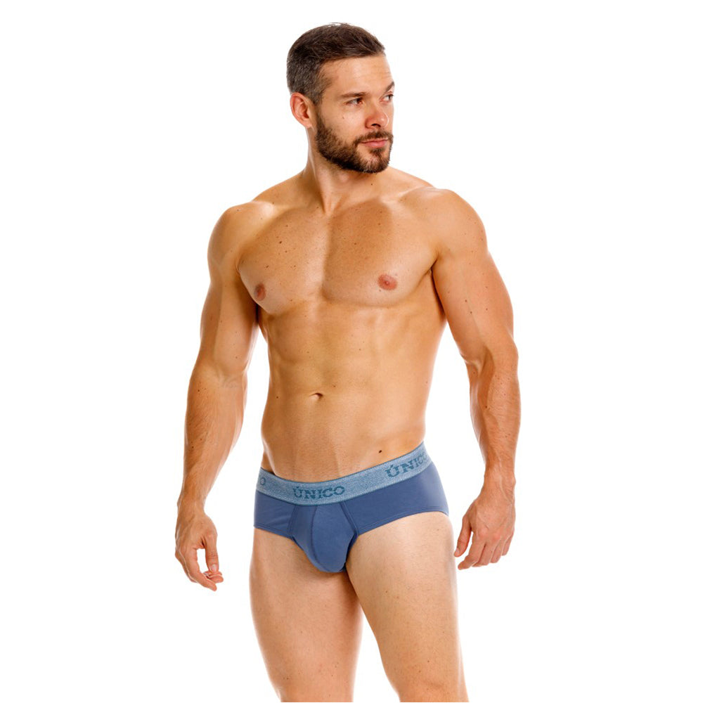 Brief Unico Teal Algodon