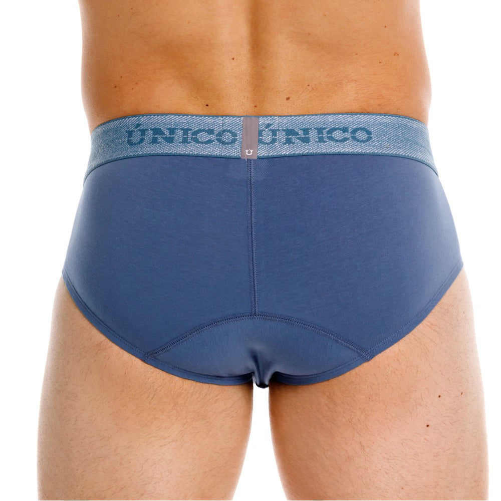 Brief Unico Teal Algodon
