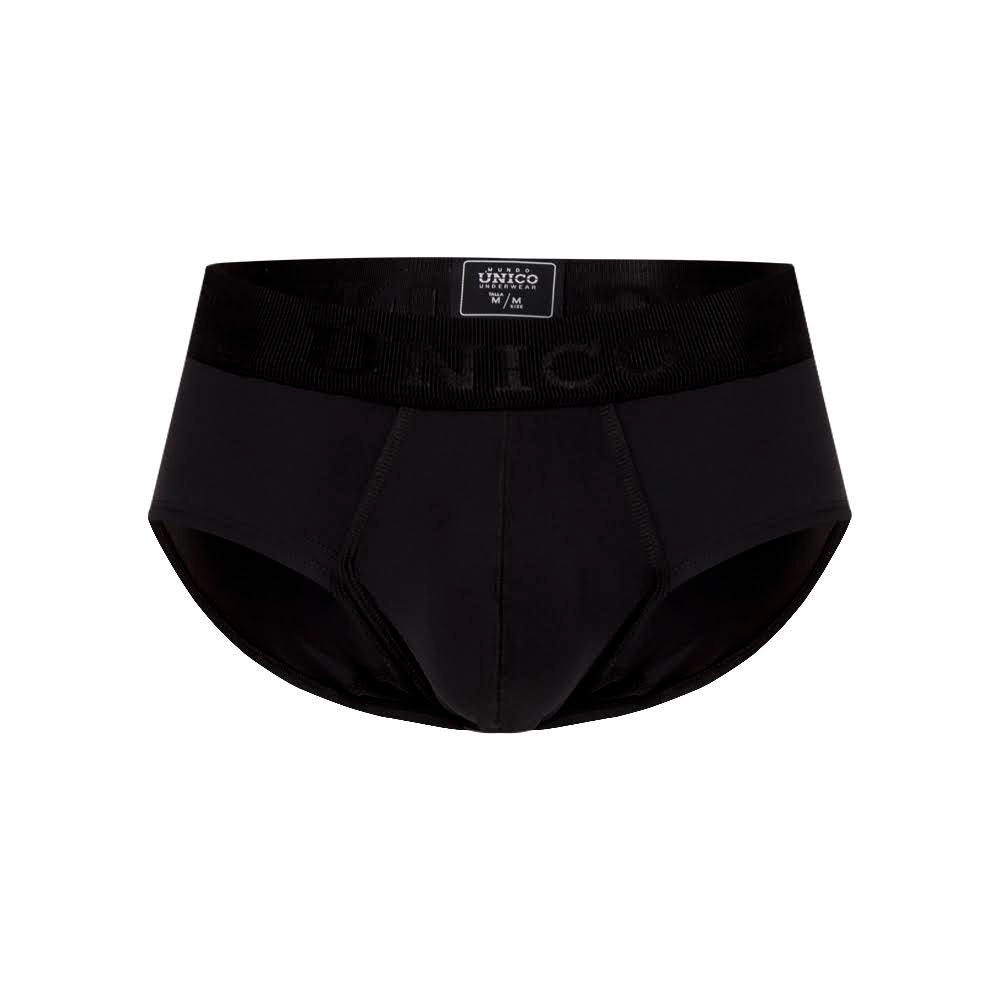 Brief Unico Clasico Roble M23 Algodon Negro