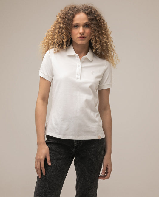 Camiseta Dama Americanino 600D007 Basica Polo Crudo