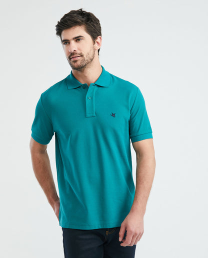 Camiseta Polo Chevignon 609E000 Classic Fit Verde