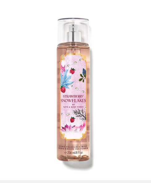 Fine Fragrance Mist Bath & Body Works Strawberry Snowflakes 236 ml