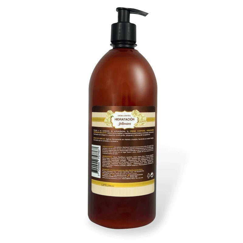 Belotti Crema Corporal Hidratacion Intensiva 960 ml
