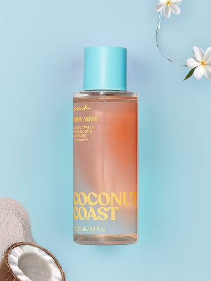 Body Mist Pink Victoria's Secret Coconut Coast 250 ml