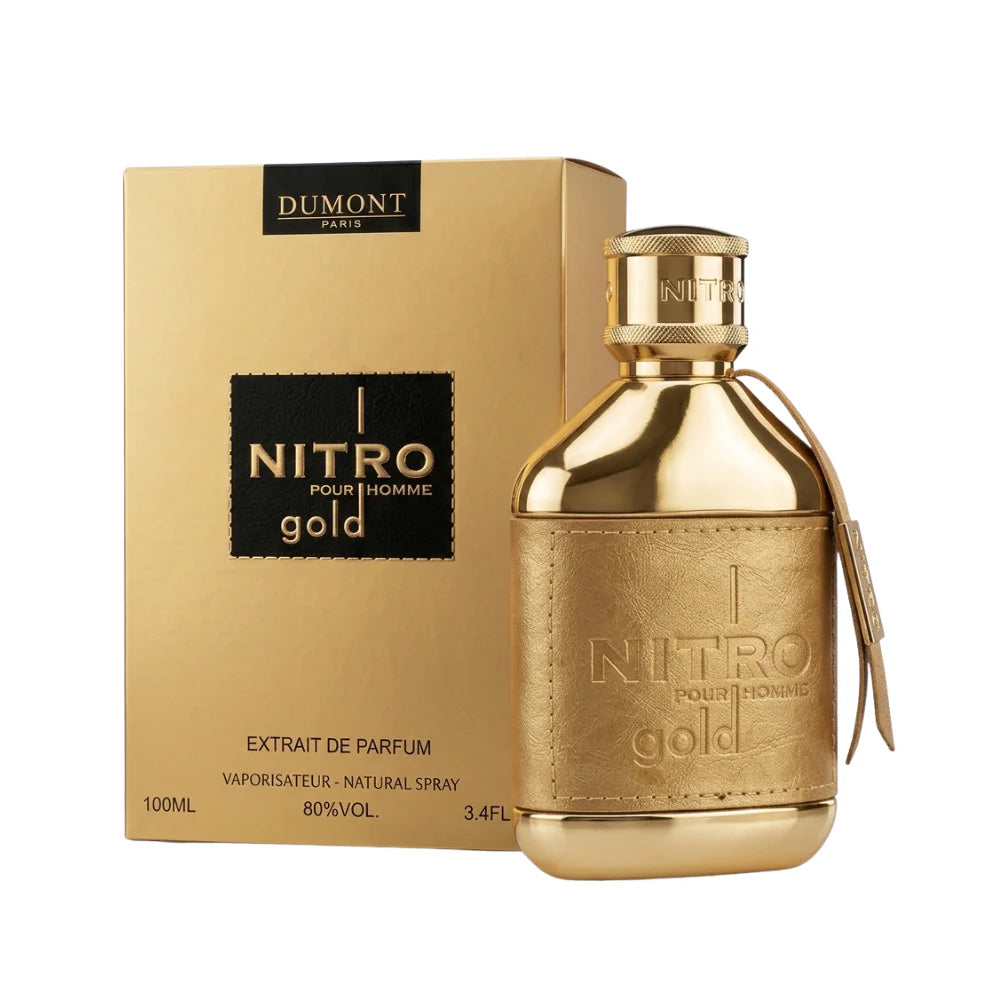Perfume Dumont Nitro Gold Pour Homme 100 ml Extrait De Parfum
