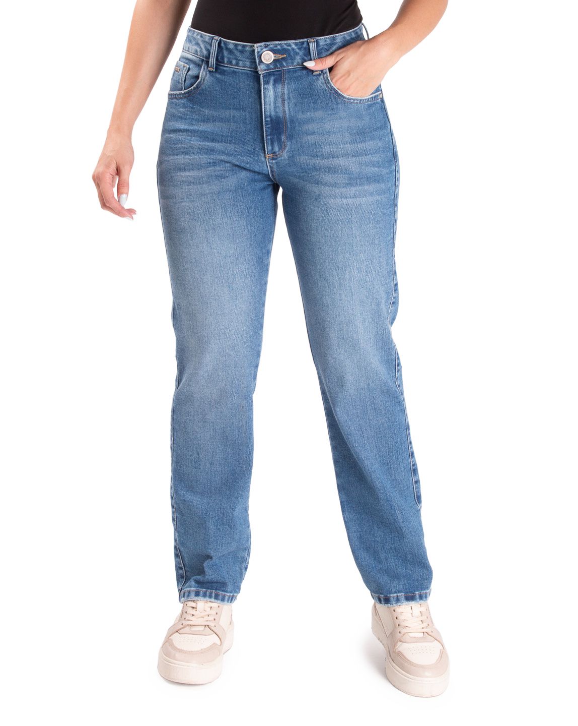 Jean Dama Oxford 041433 Azul Claro