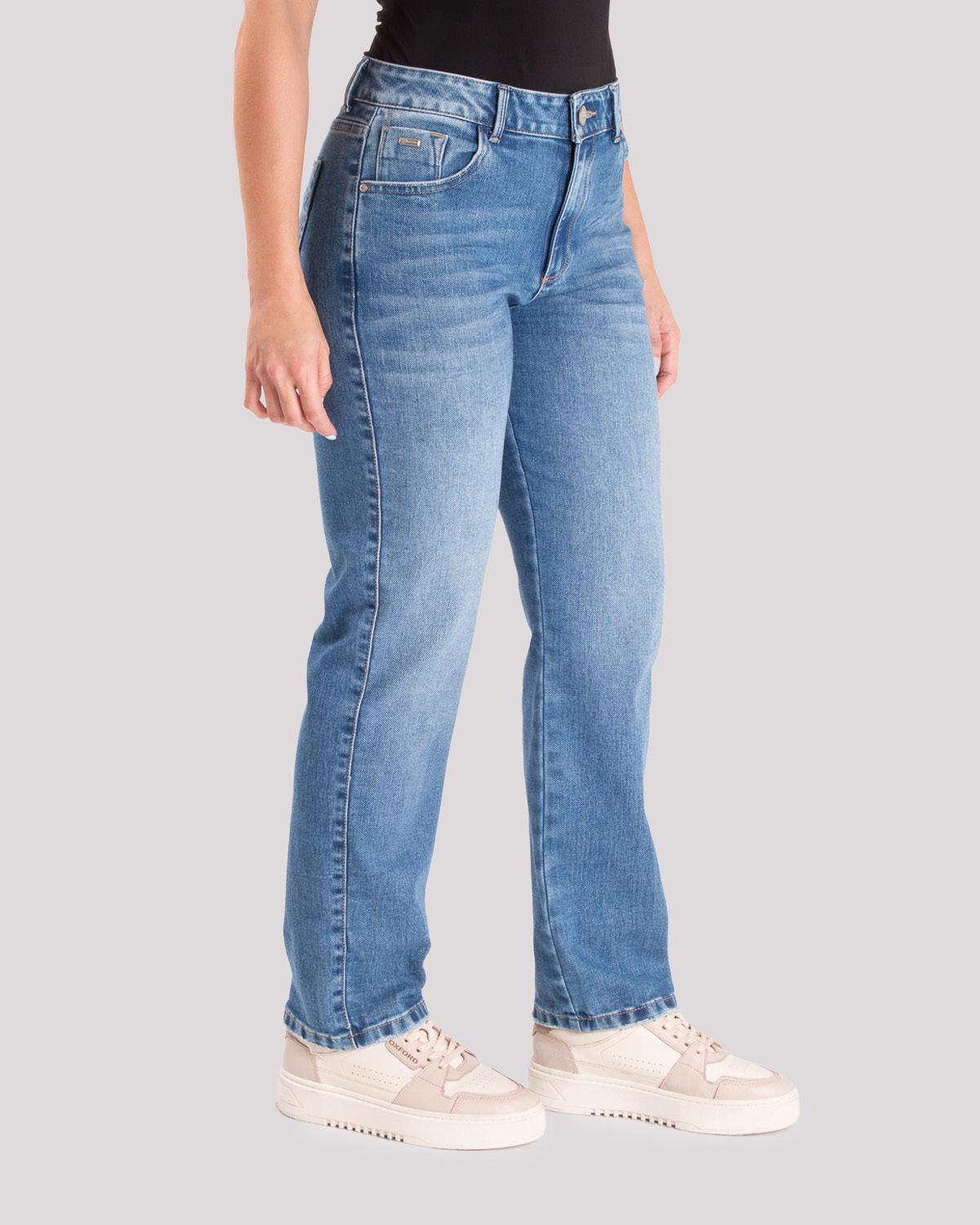 Jean Dama Oxford 041433 Azul Claro