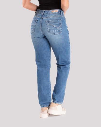 Jean Dama Oxford 041433 Azul Claro