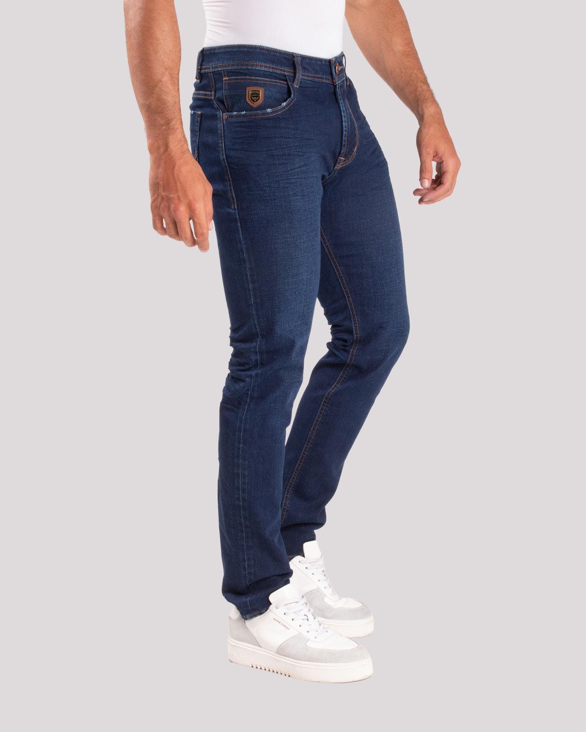 Jean Hombre Oxford 012003 Comfort Azul Medio
