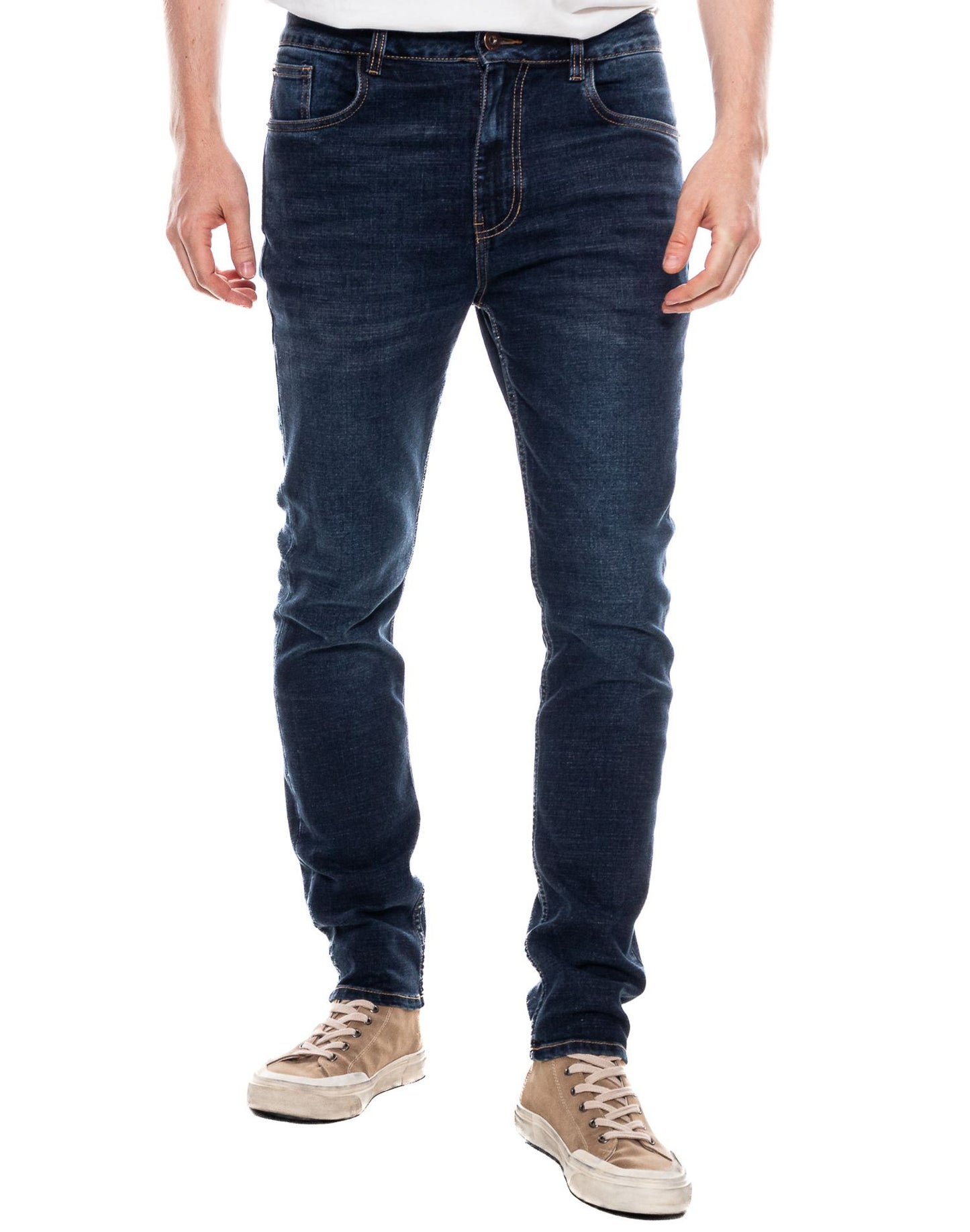 Jean Hombre Color Blue 2I1402 Slim Fit Azul Oscuro