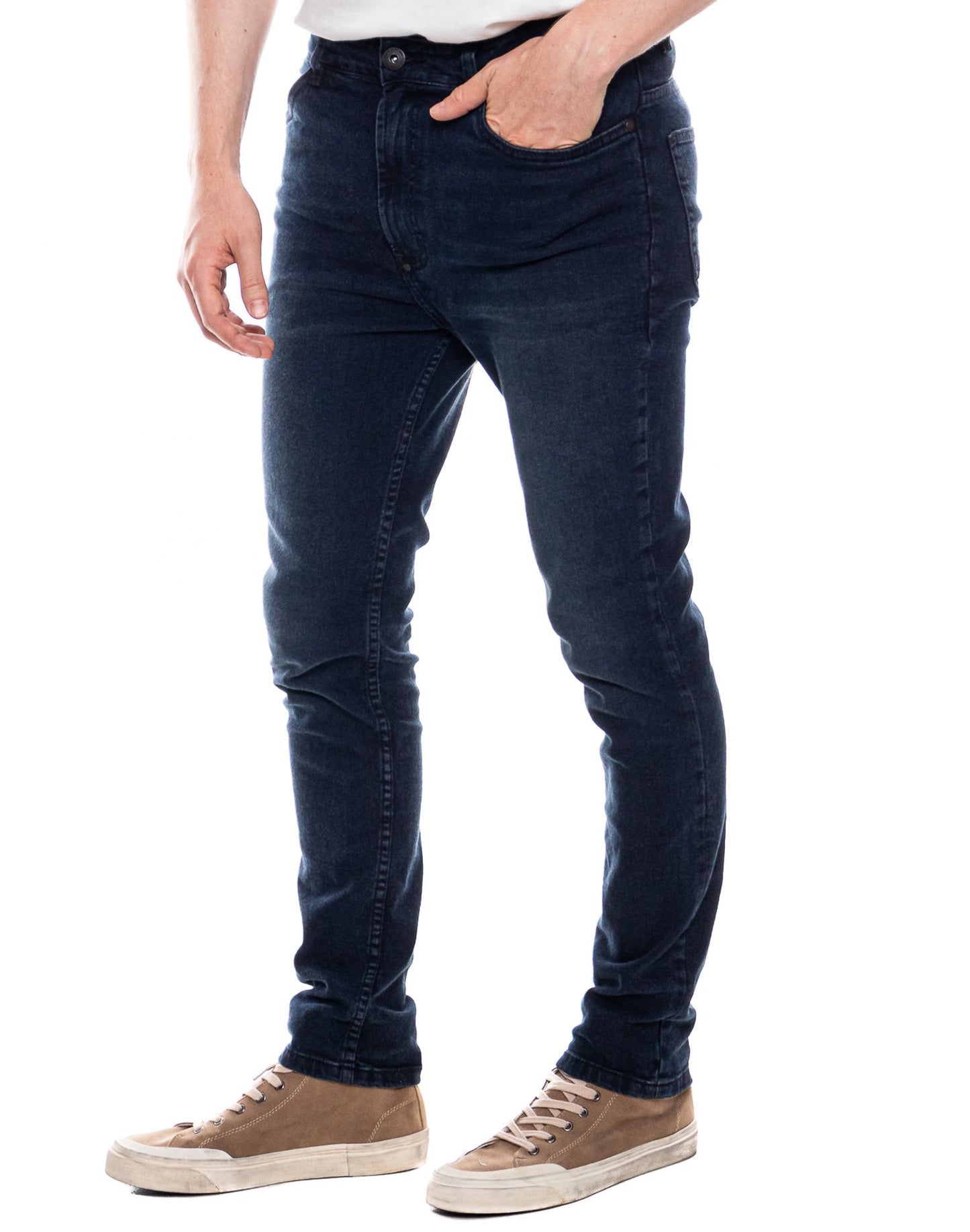 Jean Hombre Color Blue 321412 Slim Fit Azul Oscuro