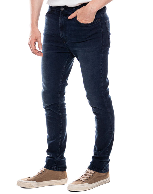 Jean Hombre Color Blue 321412 Slim Fit Azul Oscuro