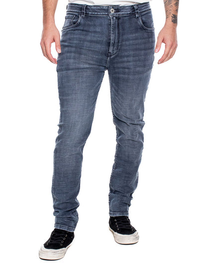 Jean Hombre Color Blue 331403 Slim Fit Azul Medio