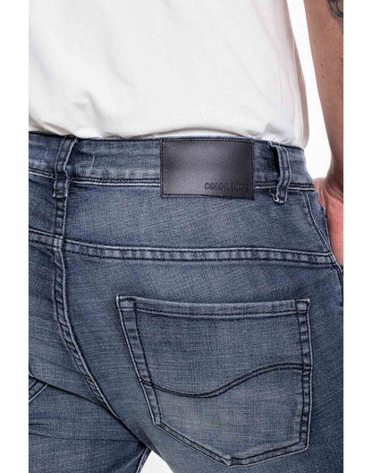 Jean Hombre Color Blue 331403 Slim Fit Azul Medio