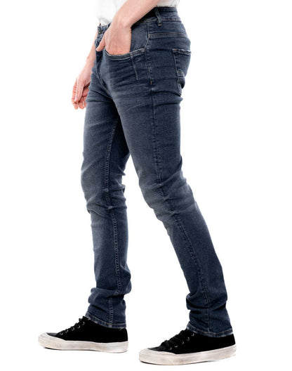 Jean Hombre Color Blue 341404 Slim Fit Azul Oscuro