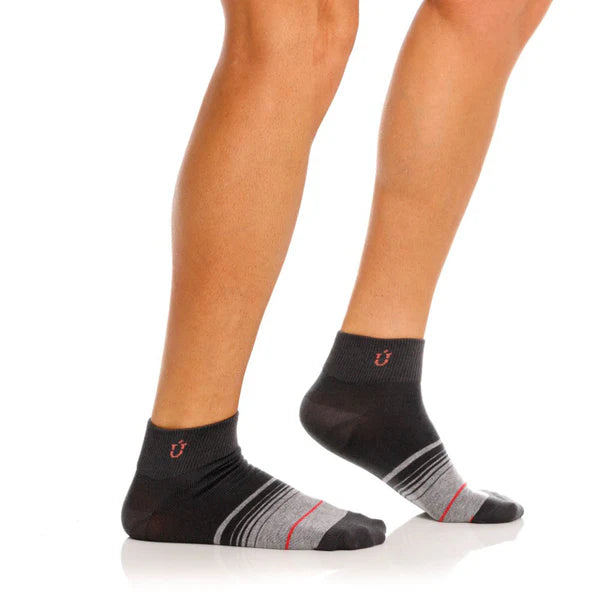 Media Tobillera Esfera Gris Oscuro