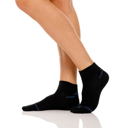 Media Unico Tobillera Onyx Negro