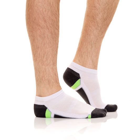 Media Unico Talonera Bloque Neon Blanco