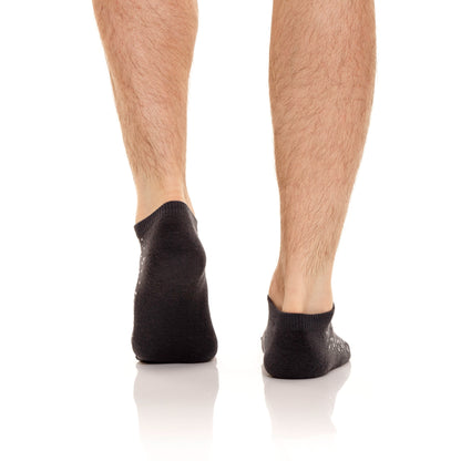 Media Unico Talonera Mini Puntos Gris Oscuro