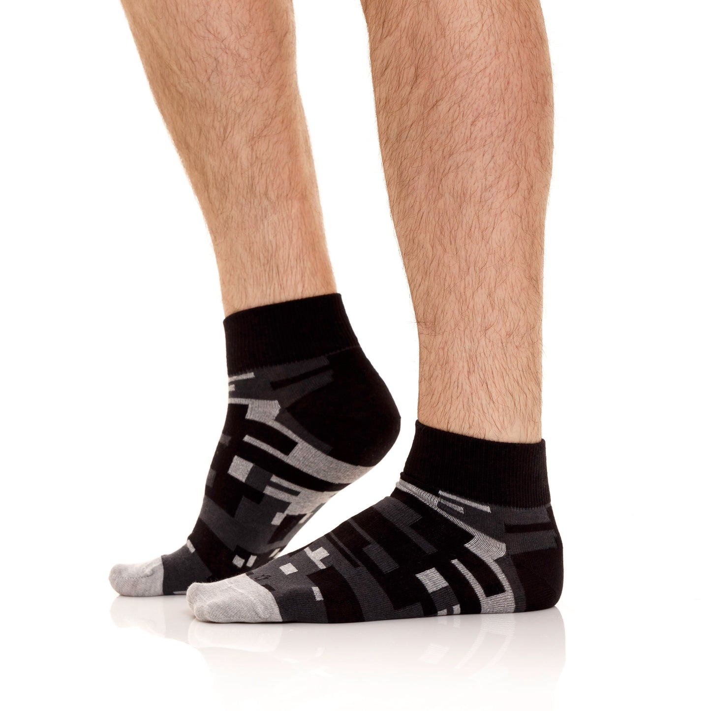 Media Unico Talonera Figura Negro