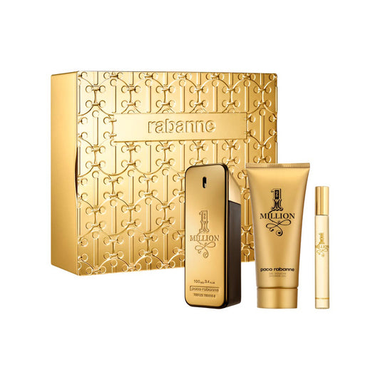 Perfume Paco Rabanne 1 Million Set (EDT100ml+10ml+Showergel100ml)