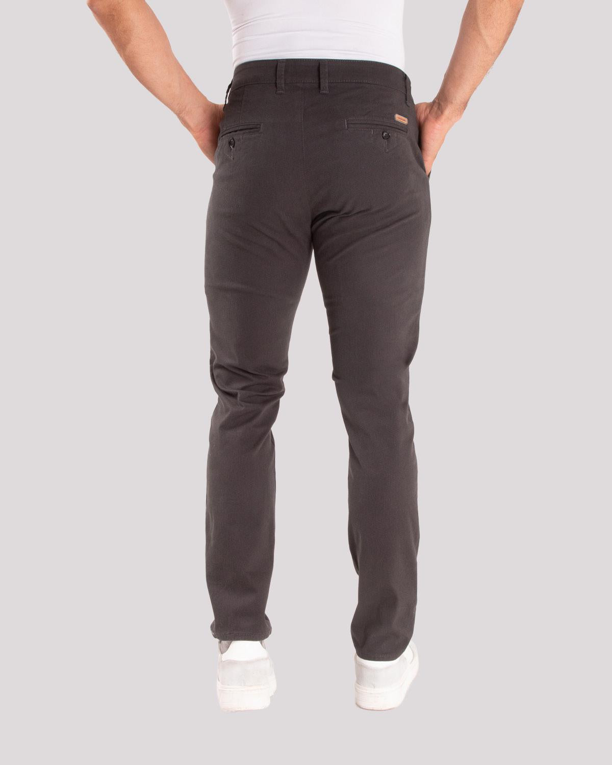 Pantalon Hombre Oxford 060740 Gris