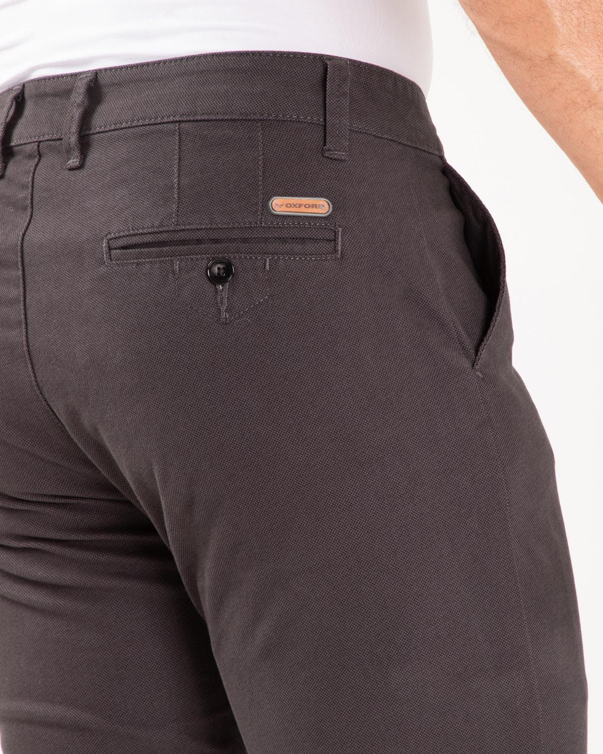 Pantalon Hombre Oxford 060740 Gris