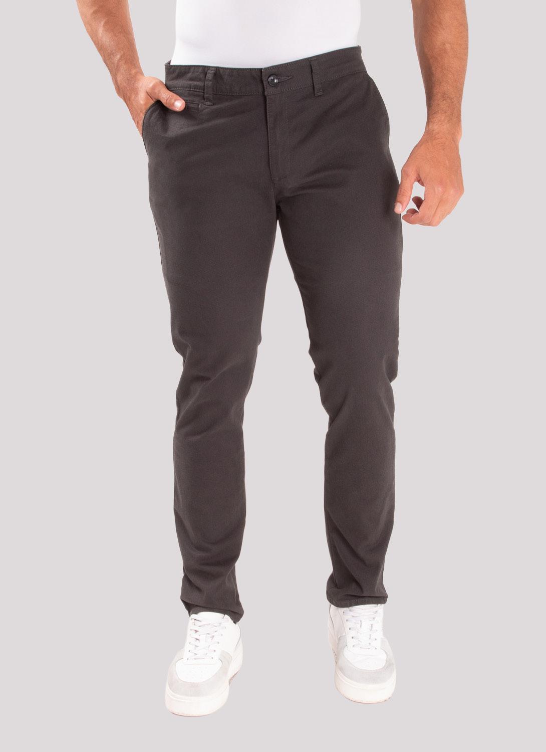Pantalon Hombre Oxford 060740 Gris
