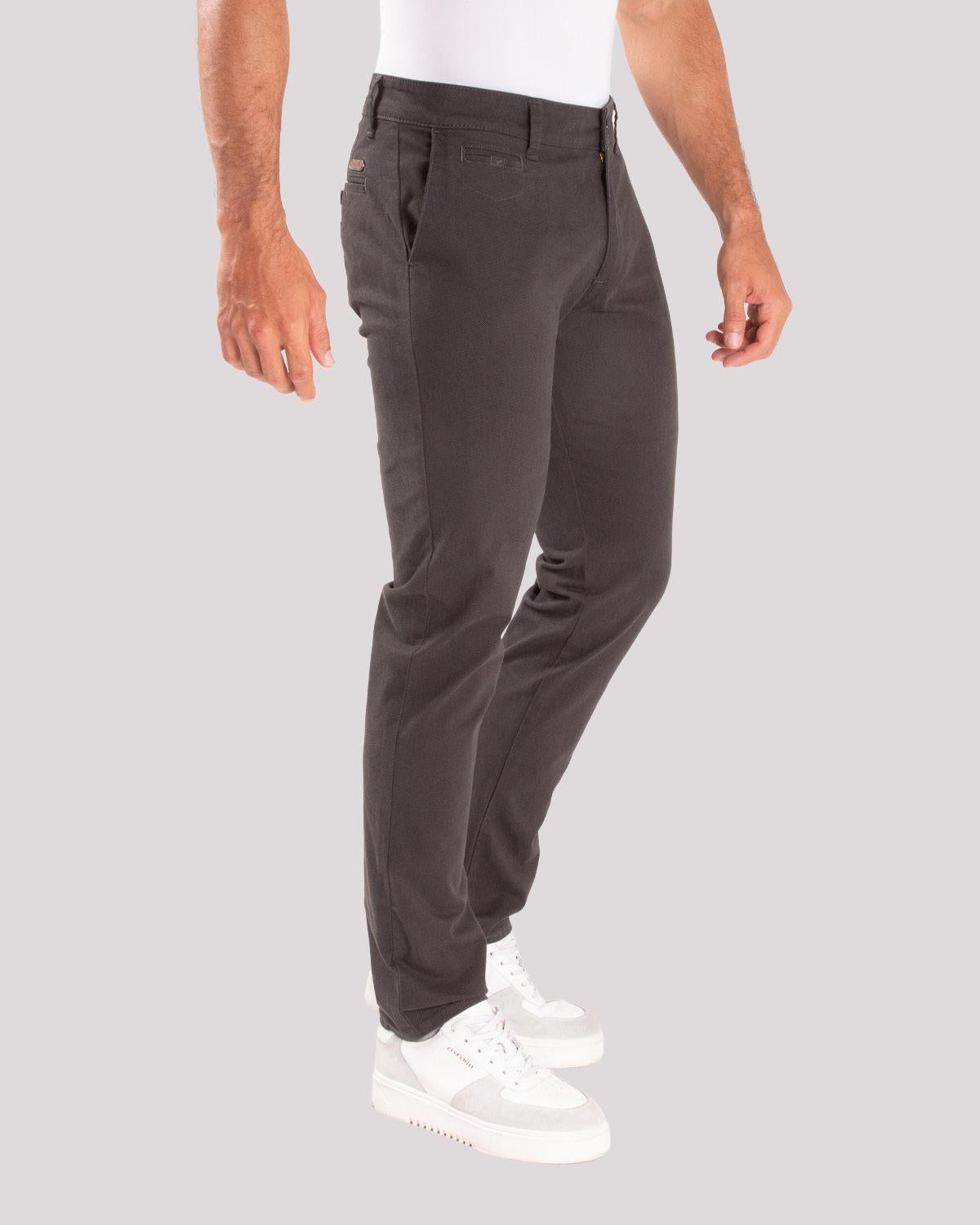 Pantalon Hombre Oxford 060740 Gris