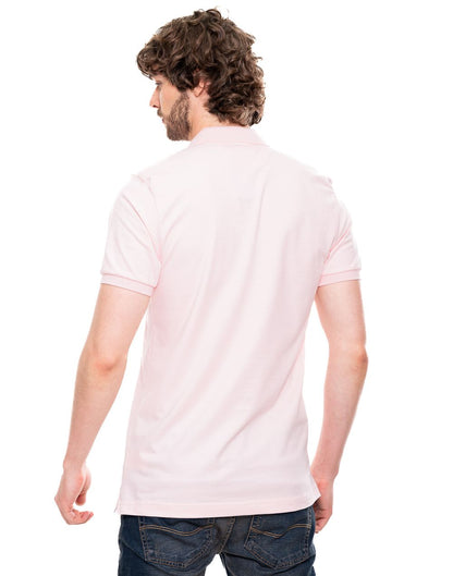 Camiseta Polo Color Blue 342903 Slim Rosa