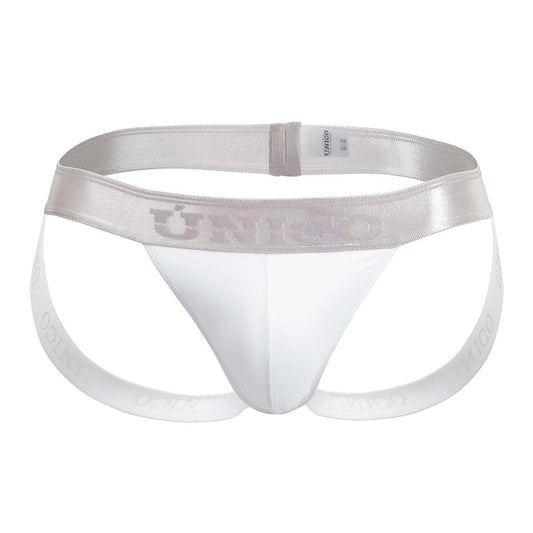 Jock Strap Unico Blanco Microfibra