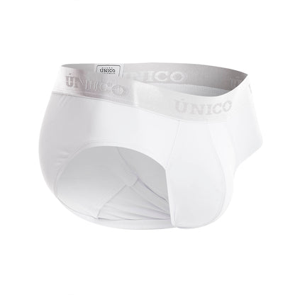 Brief Unico Clasico Cristalino M22 Microfibra Blanco