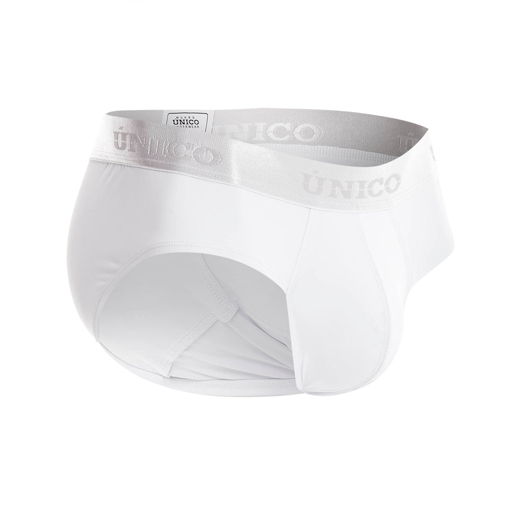 Brief Unico Clasico Cristalino M23 Microfibra Blanco