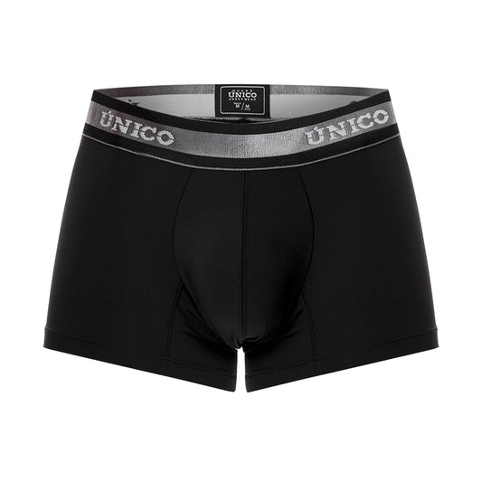 Boxer Unico Clasico Nebuloso M23 Corto Microfibra Negro