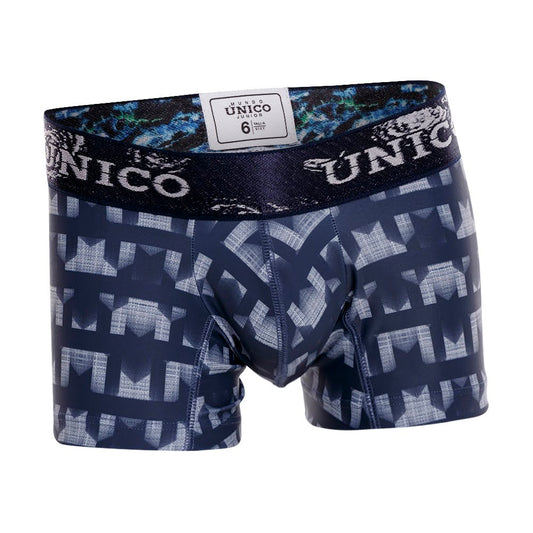 Boxer Unico Junior Estriado Medio Microfibra