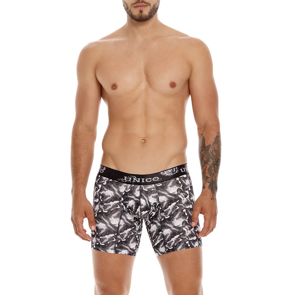 Boxer Unico Carbono Corto Microfibra