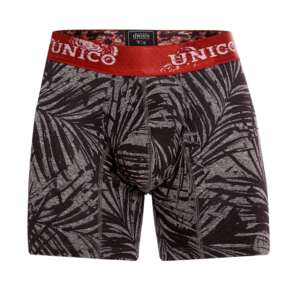 Boxer Unico Enramado Medio Microfibra