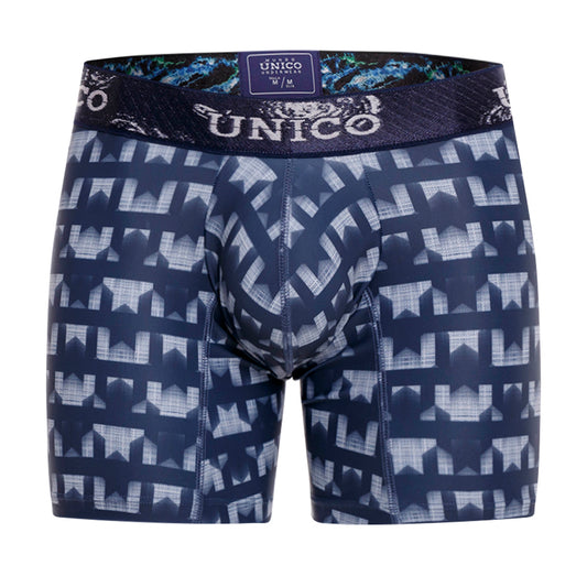 Boxer Unico Estriado Medio Microfibra